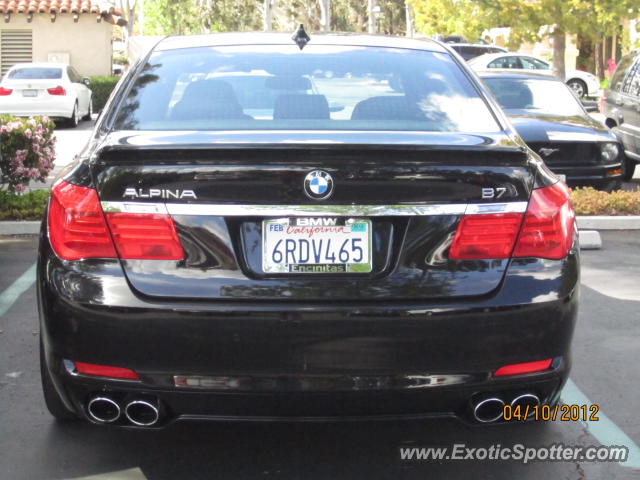 BMW Alpina B7 spotted in Rancho Santa Fe, California