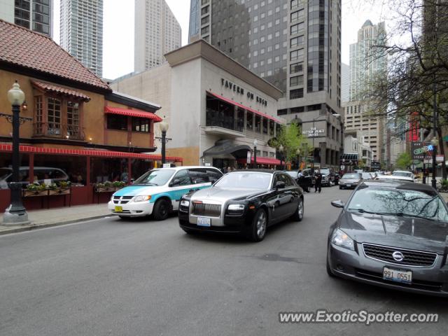 Rolls Royce Ghost spotted in Chicago , Illinois