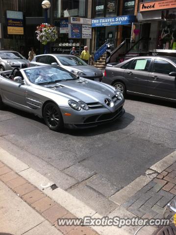 Mercedes SLR spotted in Toronto, Canada