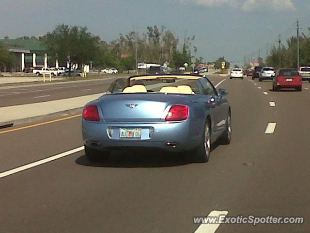 Bentley Continental spotted in Ft. Myers, Florida