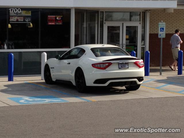 Maserati GranTurismo spotted in Virginia Beach, Virginia