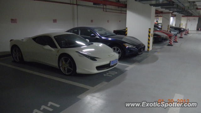 Ferrari 458 Italia spotted in SHANGHAI, China