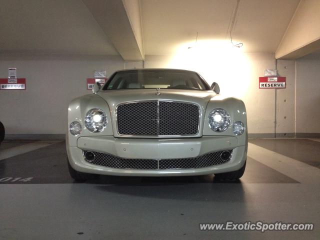 Bentley Mulsanne spotted in Paris, France