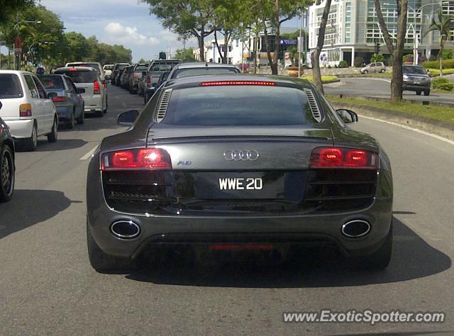 Audi R8 spotted in Miri, Sarawak, Malaysia