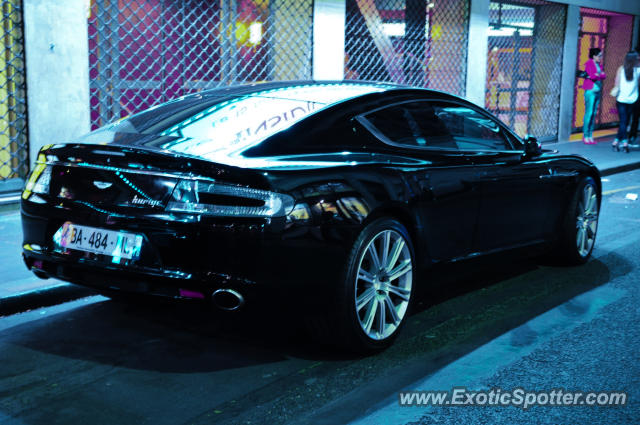 Aston Martin Virage spotted in Paris, Canada