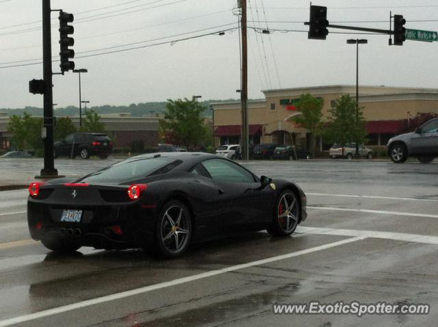 Ferrari 458 Italia spotted in St. Louis, Missouri