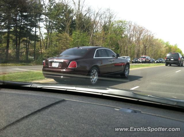 Rolls Royce Ghost spotted in Great Falls, Virginia