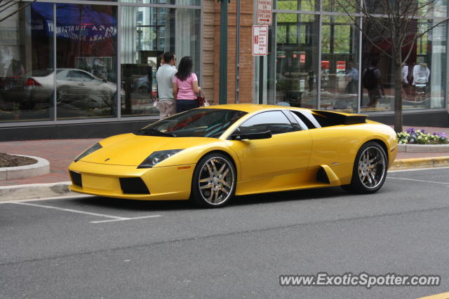 Lamborghini Murcielago spotted in Reston, Virginia