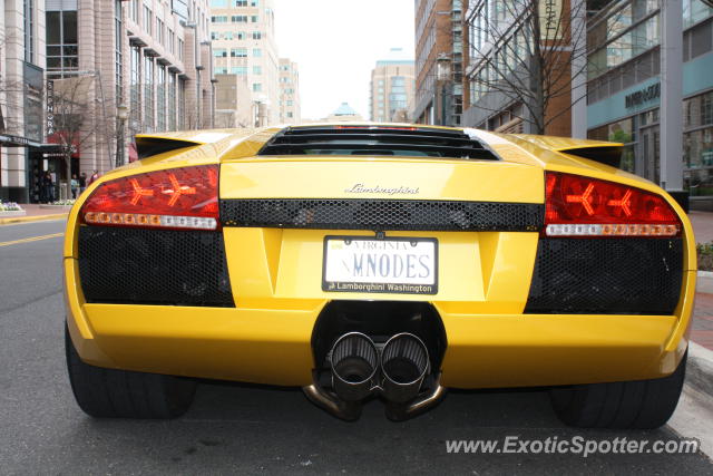 Lamborghini Murcielago spotted in Reston, Virginia