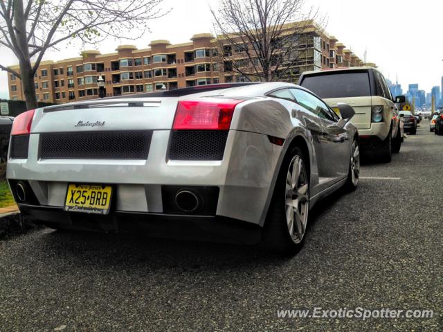 Lamborghini Gallardo spotted in West New York, New Jersey