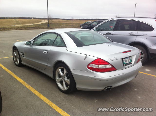 Mercedes SL600 spotted in Winnipeg, Canada