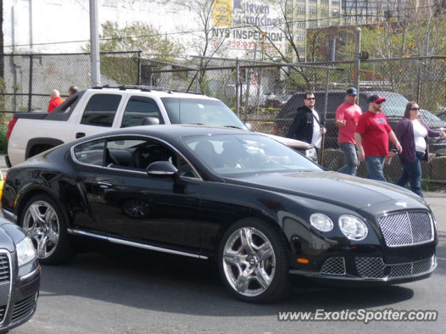 Bentley Continental spotted in New York City, New York