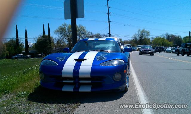 Dodge Viper spotted in Anderson, California