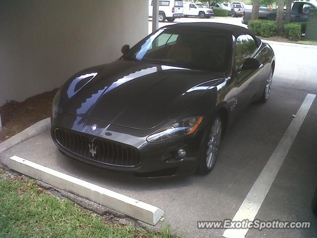 Maserati GranTurismo spotted in Naples, Florida