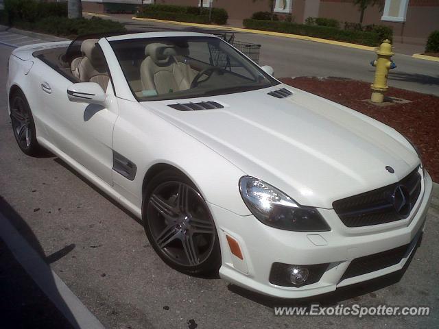 Mercedes SL 65 AMG spotted in Bonita Springs, Florida