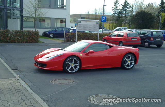 Ferrari 458 Italia spotted in Göttingen, Germany