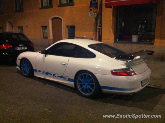 Porsche 911 GT3 spotted in Stockholm, Sweden
