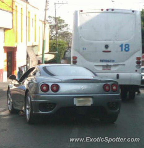 Ferrari 360 Modena spotted in Cuernavaca, Mexico