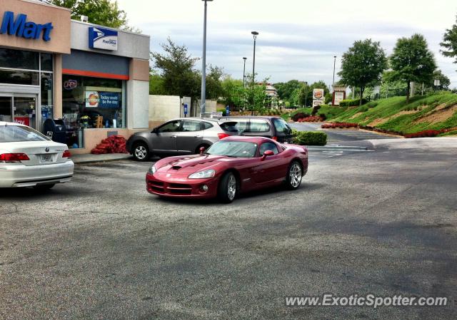 Dodge Viper spotted in Atlanta, Georgia