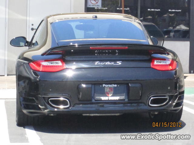 Porsche 911 Turbo spotted in Del Mar, California