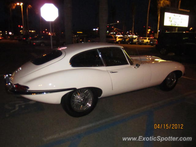 Jaguar E-Type spotted in Del Mar, California