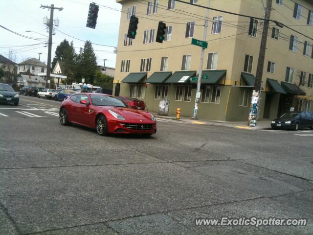 Ferrari FF spotted in Seattle, Washington