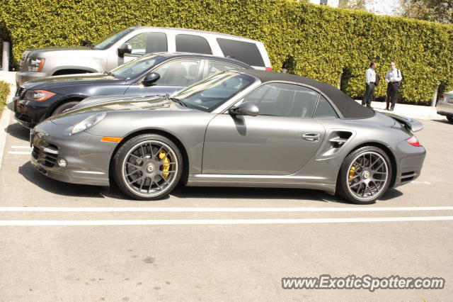 Porsche 911 Turbo spotted in Los Angeles, California