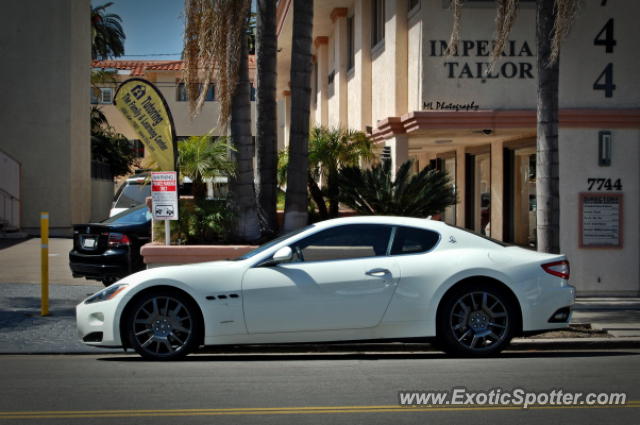 Maserati GranTurismo spotted in La Jolla, California