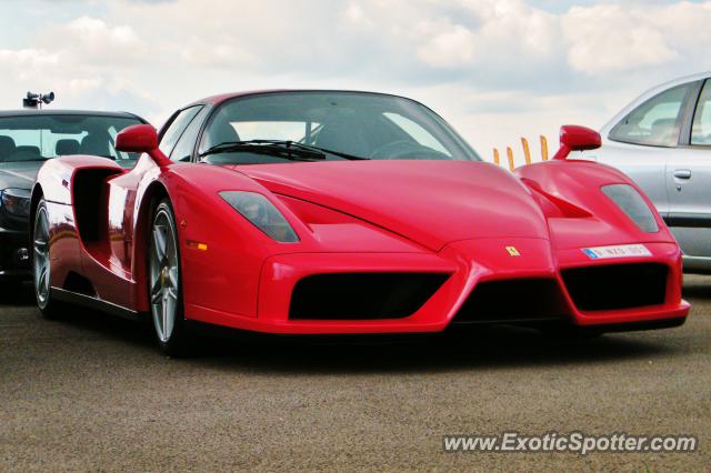 Ferrari Enzo spotted in Silverstone, United Kingdom