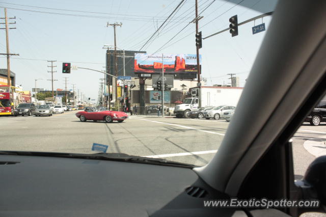 Jaguar E-Type spotted in Los Angeles, California