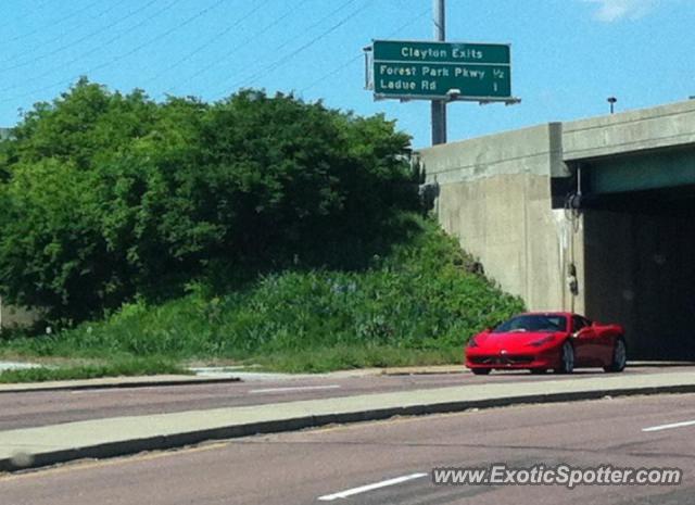 Ferrari 458 Italia on Brentwood