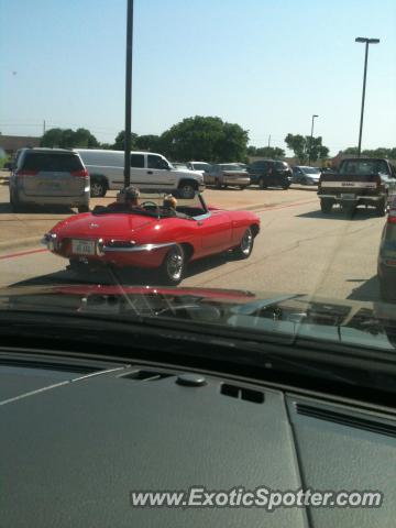 Jaguar E-Type spotted in Dallas, Texas