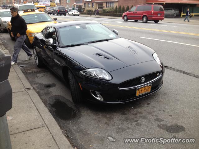 Jaguar XKR spotted in Brooklyn, New York