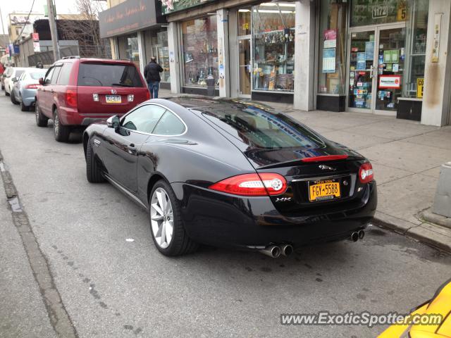 Jaguar XKR spotted in Brooklyn, New York
