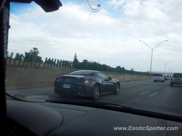 Ferrari California spotted in Boca Raton, Florida