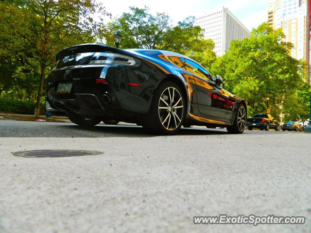 Aston Martin Vantage spotted in Philadelphia, Pennsylvania