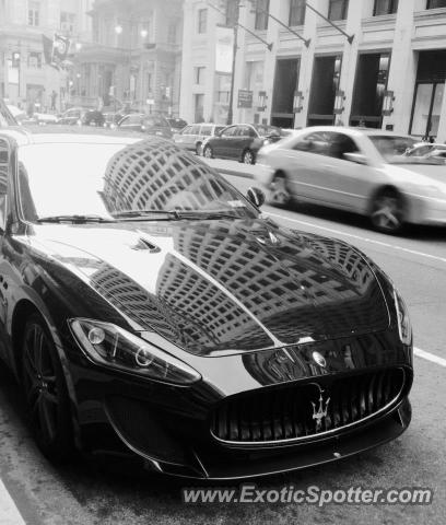 Maserati GranTurismo spotted in Philadelphia, Pennsylvania