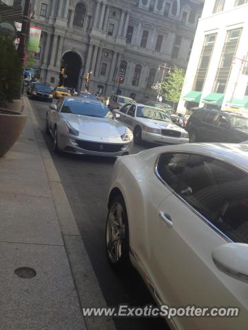 Ferrari FF spotted in Philadelphia, Pennsylvania