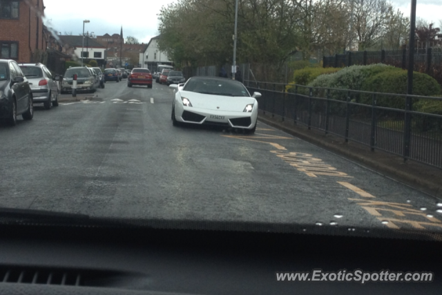 Lamborghini Gallardo spotted in Birmingham, United Kingdom
