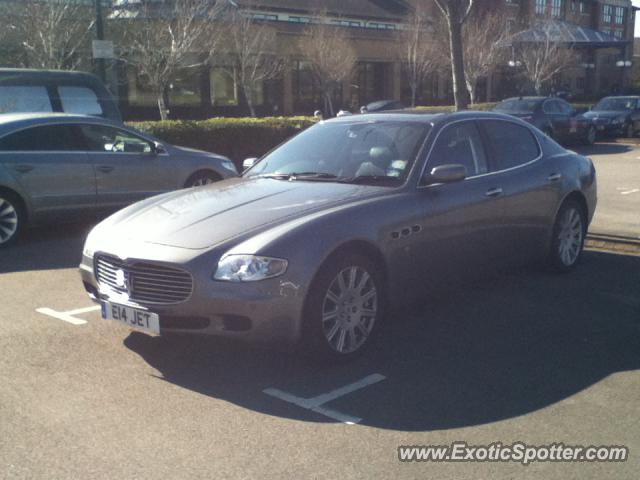 Maserati Quattroporte spotted in Coventry, United Kingdom