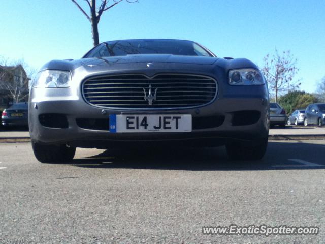 Maserati Quattroporte spotted in Coventry, United Kingdom