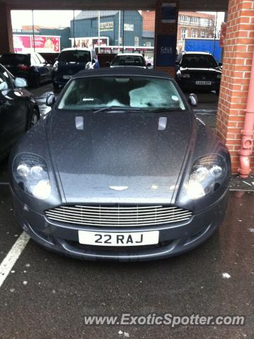 Aston Martin DB9 spotted in Notingham, United Kingdom