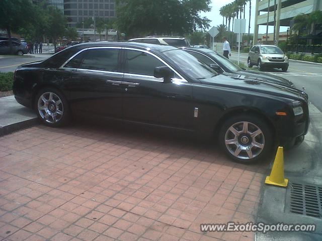 Rolls Royce Ghost spotted in Tampa, Florida