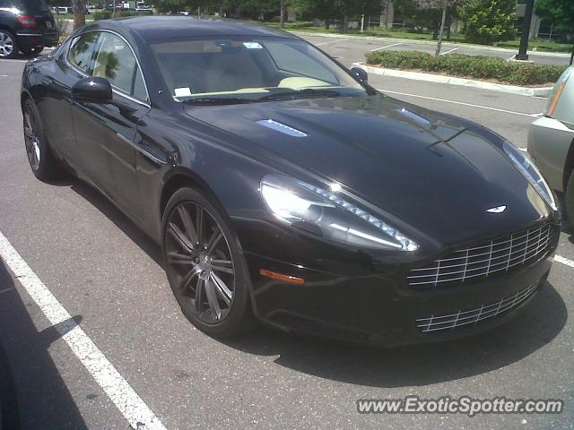 Aston Martin Rapide spotted in Tampa, Florida