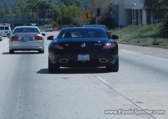 Mercedes SLS AMG spotted in Calabasas, California