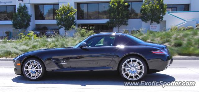Mercedes SLS AMG spotted in Calabasas, California