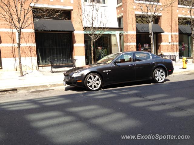Maserati Quattroporte spotted in Toronto, Canada