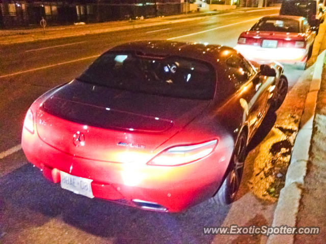 Mercedes SLS AMG spotted in Toronto, Canada
