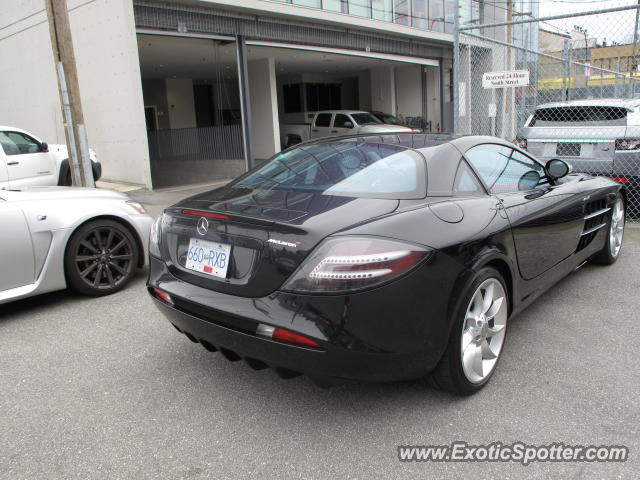 Mercedes SLR spotted in Vancouver, BC, Canada