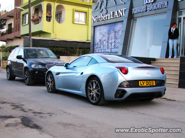Ferrari California spotted in Famagusta, Cyprus